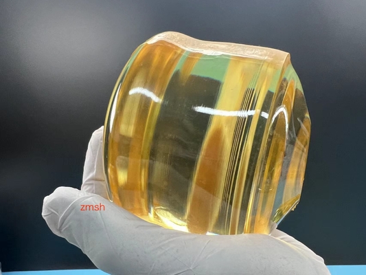 Y-42 Derece 4 inç Lityum Tantalat LiTaO3 LiNbO3 Lityum Niobat Kristal Ham İşlenmemiş Külçeler