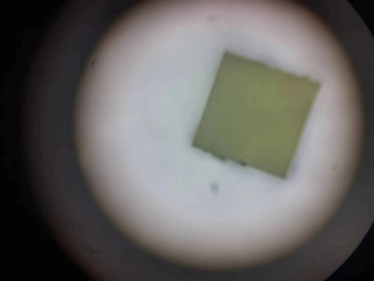 Kare SiC Pencereler Silikon Karbid Substrat 1x1x0.5mmt SiC Lens