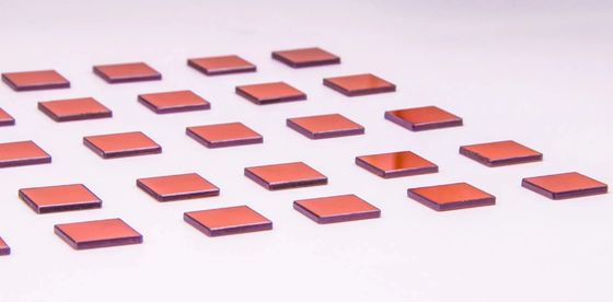 ZnTe Kristal Substrat yönelimi 110 10x10x0.5mm 10x10x1mm THz algılama üretimi için