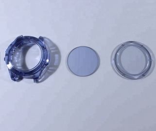 Kalınlığı 3.75mm Safir Kristal İzle Vaka Mavi 9 H Yüksek Sertlik Aşınma Direnci