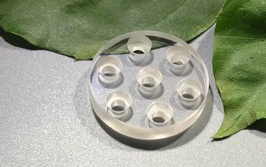 Lavabo Delikli Yüksek Isı İletkenli Yuvarlak Safir Cam Lens Montaj Parçası