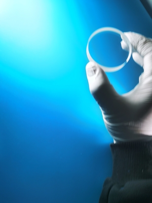 Monokristal Al2O3 Safir Cam Tüp Şeffaf Cilalı Bilyalı Rulman Optik Lens