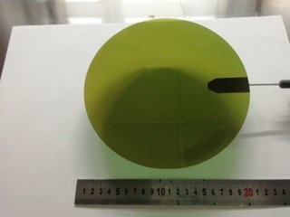 8 İnç 200mm N Tipi Silisyum Karbür Gofret Kristal Külçeler SiC Yüzey