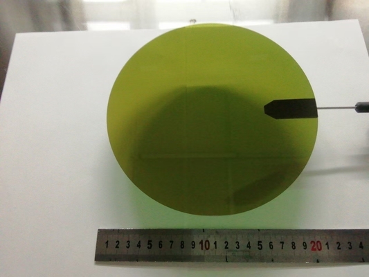 8 inç 200mm Parlatma Silisyum Karbür Külçe Substrat Sic Chip Yarı İletken