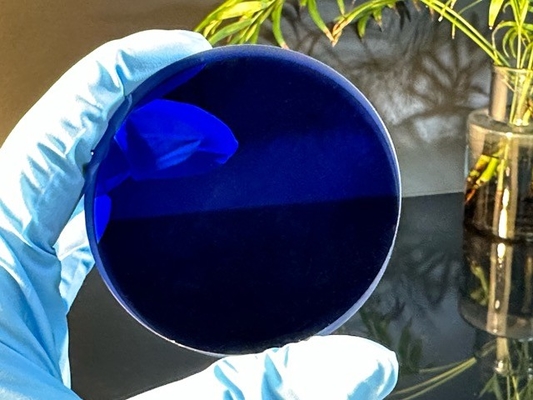 Değerli Taş Kristal Takı Mavi Safir Cam Pencereler Mercek Saat Kılıfı