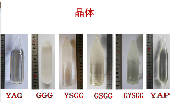 2 İnç GSGG Gd3 ( Sc2Ga3 ) O12 Kristal Substrat Malzemesi SGGG CaMgZr GGG TGG