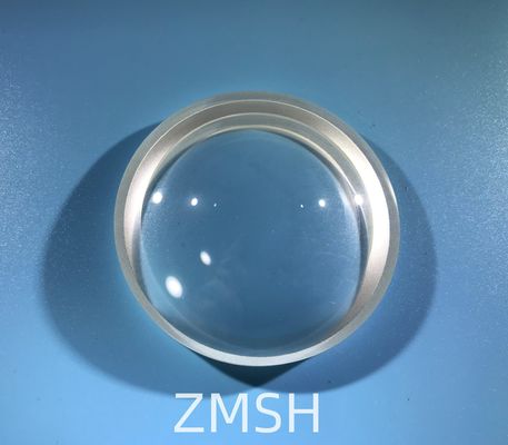 Tek Kristal Al2O3 Sapphire Kuponları Etki UV Direnci Sapphire Yarımküre Pencereler