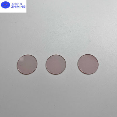 Titanyum Sapphire Kristal Optik Pencereler Yüksek Sertlik Özel Boyut Optik Amaçlı Mükemmel Şeffaflık