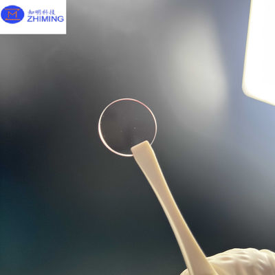 Titanyum Sapphire Kristal Optik Pencereler Yüksek Sertlik Özel Boyut Optik Amaçlı Mükemmel Şeffaflık