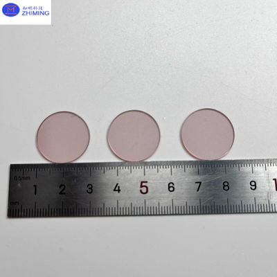 Titanyum Sapphire Kristal Optik Pencereler Yüksek Sertlik Özel Boyut Optik Amaçlı Mükemmel Şeffaflık