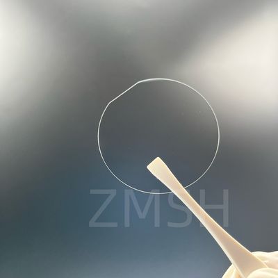 Sapphire wafer 2 inç C-plane ((0001) DSP SSP 99,999% Monocrystalline Al2O3 LEDS Yarım iletken