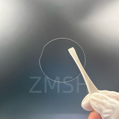 Sapphire wafer 2 inç C-plane ((0001) DSP SSP 99,999% Monocrystalline Al2O3 LEDS Yarım iletken