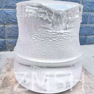 Safir malzemesi AL2O3 Monokristal 80KG 200KG 400KG KY Yöntem LED Yarım iletken