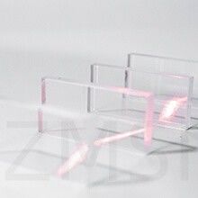 Sapphire Optical Windows AL2O3 Yuvarlak Dikdörtgen Polişleme AR Kaplama Özelleştirme