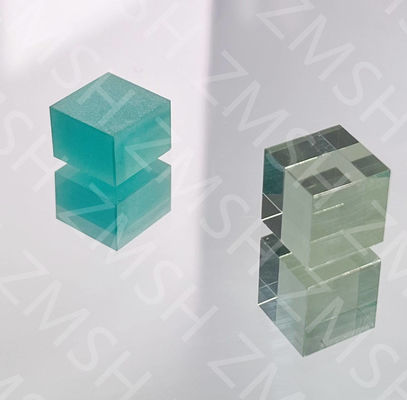 Sapphire Gemstone ham madde laboratuvar yapımı Zeytin Yeşil Yumuşak nane Yeşil Zümrüt Yeşil Mücevher için