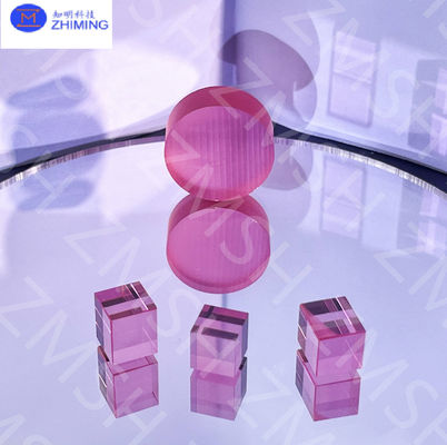 Sapphire Raw Gemstone Lab Made Padparadscha Sapphire Rose Sapphire Yüksek Sertlik Mücevher amaçlı