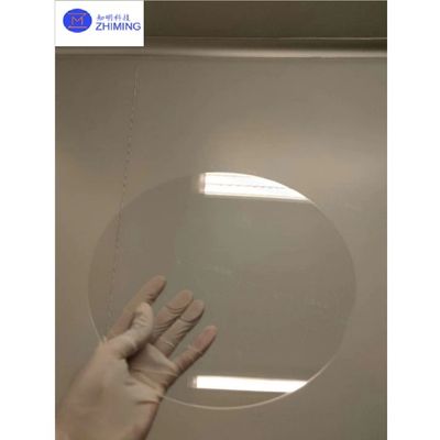 Erimiş silikon levha JGS1 JGS2 BF33 8 inç 12 inç kalınlığı 750um±25um Ra ≤ 0.5nm TTV ≤ 10um