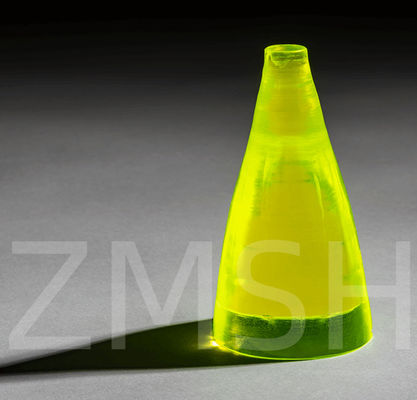Ce:LuAG Scintillation Crystal Cerium doped Lutetium Aluminium Yüksek yoğunluk Hızlı bozulma süresi PET