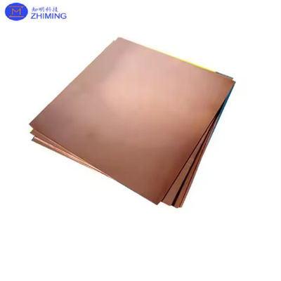 Bakır substrat tek kristal Cu wafer 5x5x0.5/lmm 10x10x0.5/1mm 20x20x0.5/1mm a=3.607A
