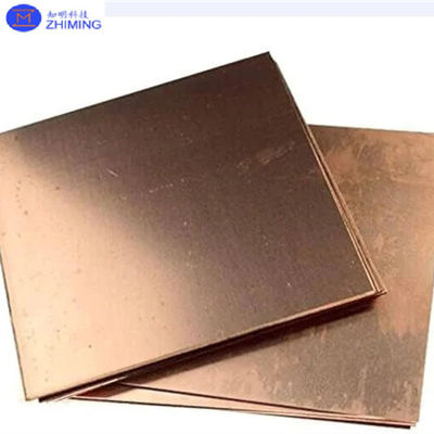 Bakır Substrat Bakır Kübik Cu Wafer / Substrat 100 110 111 Orientaiton SSP DSP Saflık% 99.99