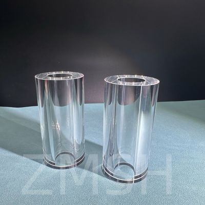 Şeffaf Sapphire Tube AL2O3 Yüksek Sertlik KY EFG cilalı Lon Kaynak özelleştirme
