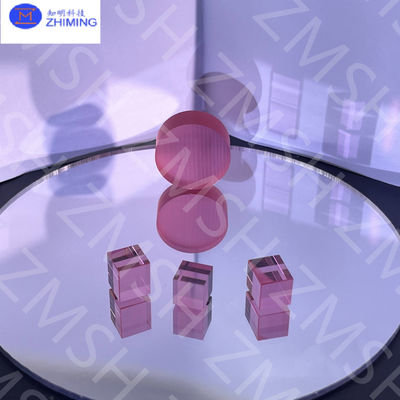 Pembe safir ham madde laboratuvar yapımı safir taş kusursuzluk Mohs Sertliği 9