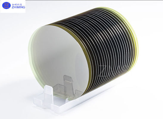 8 inçlik 4H-N SiC Wafer Kalınlığı 500±25μm veya Özel N-Doped Dummy Üretim Araştırma Sınıfı
