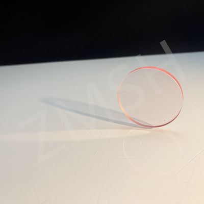 Ti3+ Red Sapphire Laser Al2O3 Tek Kristal Optik Pencereler Özel Güvenlik Paketi