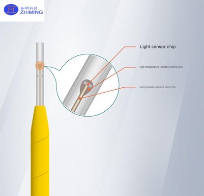 Yüksek hassasiyetli GaAs Fiber Optic Sıcaklık Sensörü Transformör Hotspot İzleme EMI-Dayanıklı