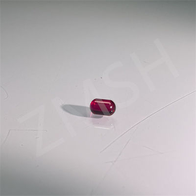 Cr Al2O3 Ruby Rod Sapphire Laser Tek Kristal Optik Çubuk Özel Boyutlu Güvenlik Paketi
