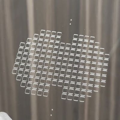 Yeşil Işık Nanosaniye Cam Lazer Sondaj Makinesi safir kuvars cam BF33