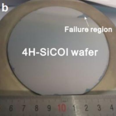 SiC-on-Isolator SiCOI Substratları Yüksek Isı İleticiliği Geniş Bandgap