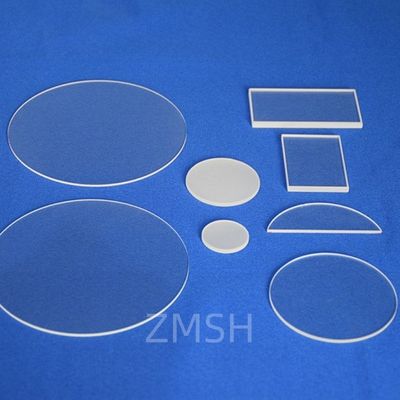 Kuvars Cam Pencereler CNC İşlenmiş Düzensiz Füzye Silika Plakaları Optik ve Lazer Sistemleri İçin