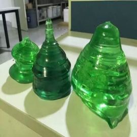 Yeşil Lazer Safir Kristal Yapay Tek İçin İzle Camı Özel Boyut