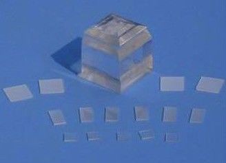 10x10 mmt Tellurium Oksit TeO2 Kristalleri, Kristal Gofret Yüzey TeO2