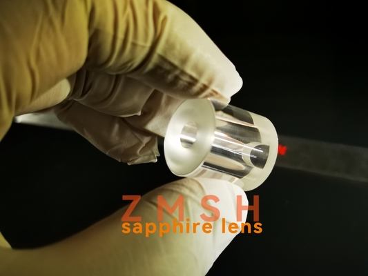 Monokristal Al2O3 Safir Cam Tüp Şeffaf Cilalı