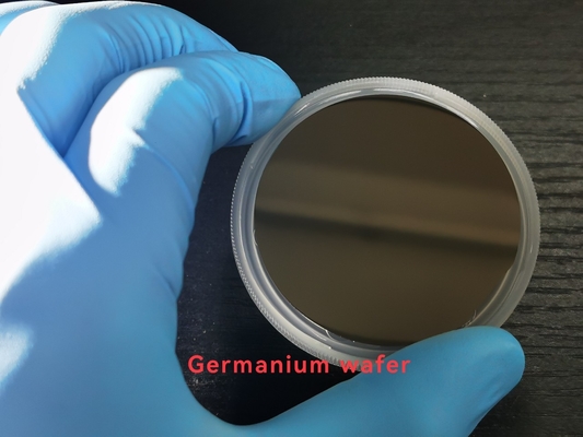 Kızılötesi için 2 inç 325um Ga Katkılı Germanyum Substrat Ge gofretleri