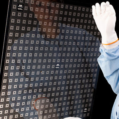 İyi fiyat TGV Cam Substrate Through-hole Coating Semiconductor Packaging JGS1 JGS2 çevrimiçi