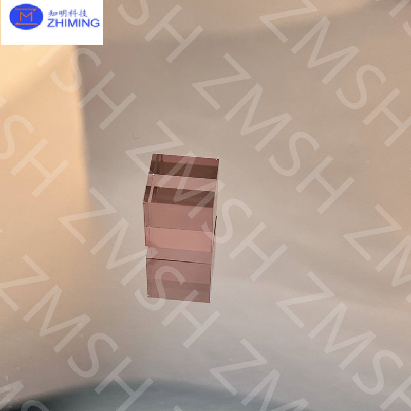 Sapphire Raw Gemstone Lab Made Padparadscha Sapphire Rose Sapphire Yüksek Sertlik Mücevher amaçlı
