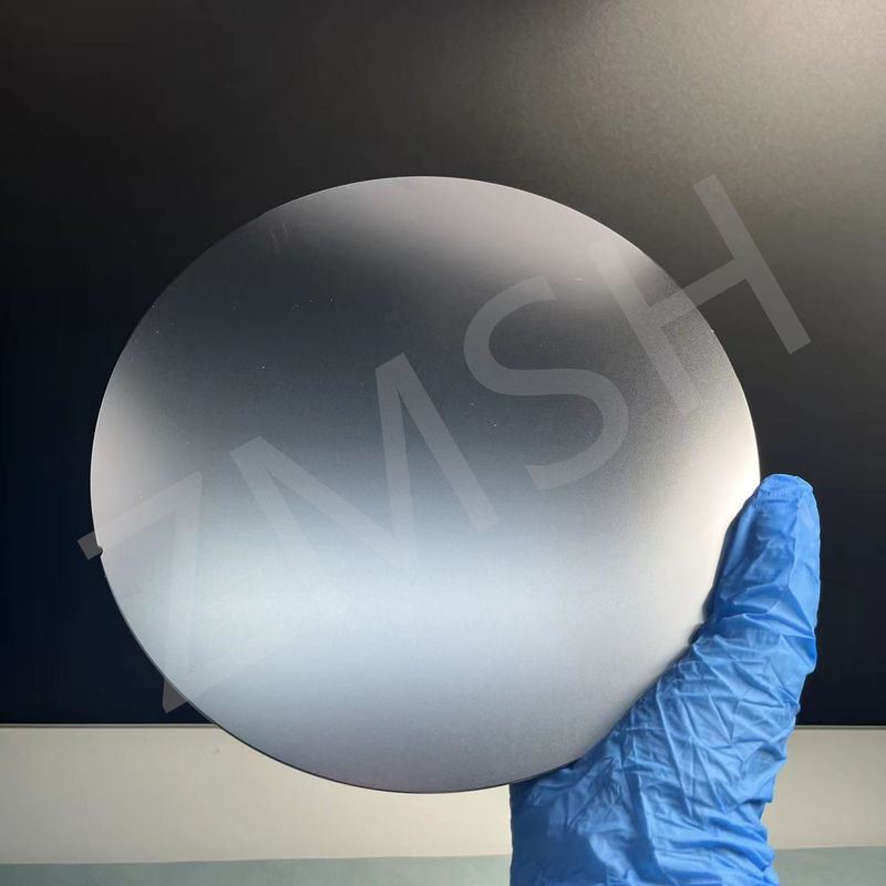 Silikon Wafer 4 inç 8 inç Tek taraflı Çift taraflı 350um kalınlığı P doped B doped