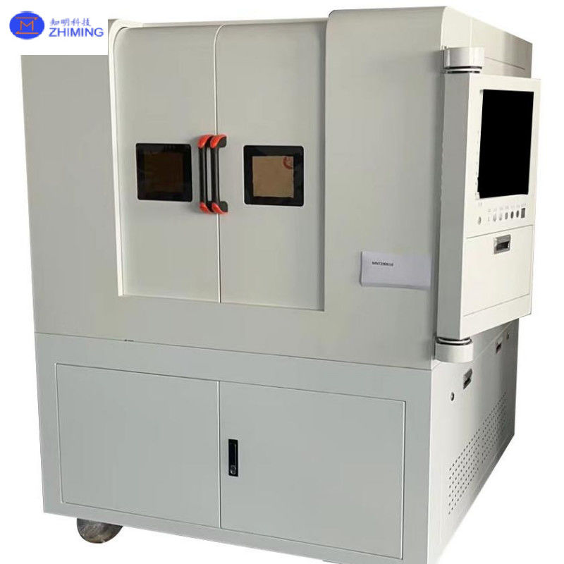 Ultra hızlı lazer gökkuşağı işaretleme makinesi Dinamik açı kayması gökkuşağı etkileri ile metal müdahale şeritleri