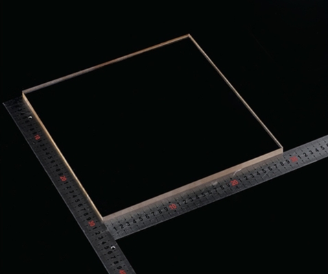 İyi fiyat Safir Windows Cam Yüzeyler Al2O3 Kristal Daire Yuvarlak Yelpaze Kare 200x200mm çevrimiçi