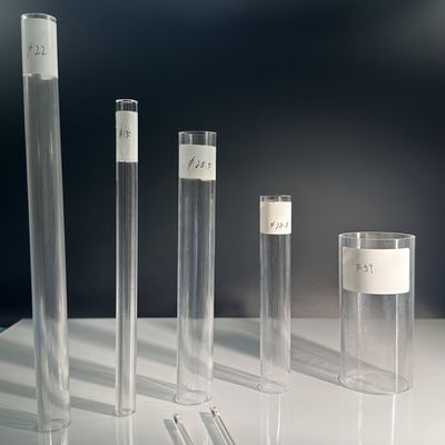 Tek Kristal Al2O3 99.999 Sapphire Tubes Rods Optical Grade Sapphire Windows