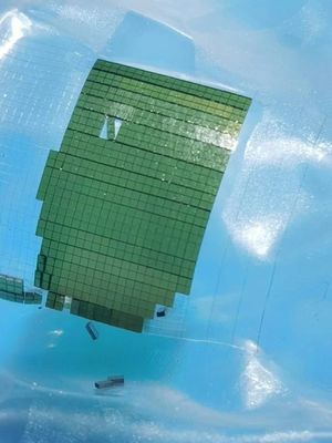 Kare SiC Pencereler Silikon Karbid Substrat 1x1x0.5mmt SiC Lens
