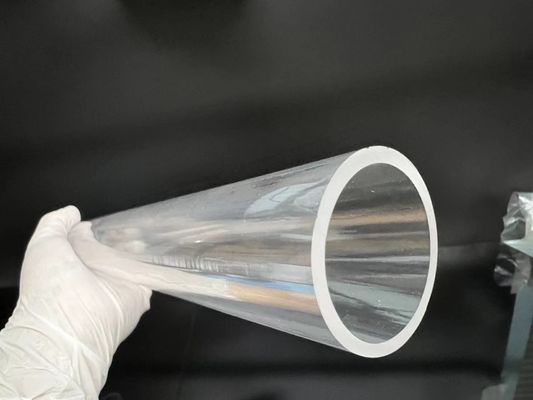 Yüksek Sertlik Sapphire Tube Anti-Cratch Tube Şekli Şeffaf yüksek sertlik