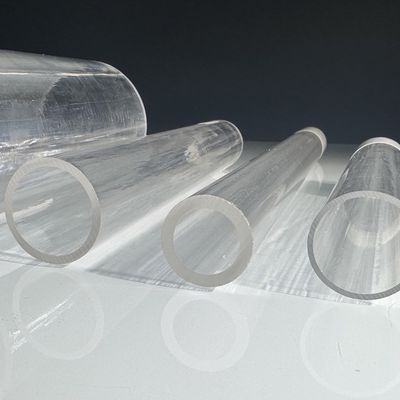 Sapphire tek kristal boru Al2O3 çubukları yüksek basınçlı uygulamalar için bantlar