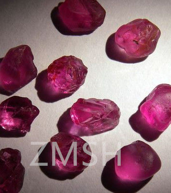 İyi fiyat Sıcak pembe FL Sınıf Laboratuvarı 9 Mohs Sertliği Elmas ile safira ham mücevherler oluşturdu çevrimiçi