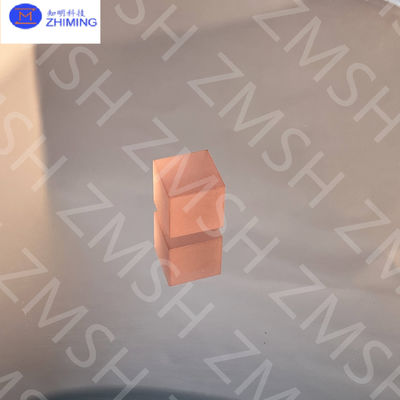 Pembe Sapphire Gemstone Sentetik Sakura Pembe Mücevher Yapımı için Hammal Malzemesi Mohs Sertliği 9