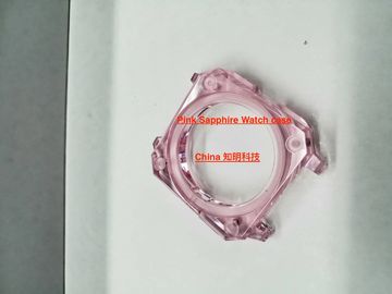 İyi fiyat Pembe Safir Kristal İzle Vaka Cilalı Yüzey Aşınma Çizilmeye Direnç çevrimiçi