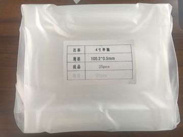 İyi fiyat 100mm Safir Yüzey 4 İnç Al2O3 0.5mm C - Eksen Kalınlığı Özelleştirilmiş çevrimiçi